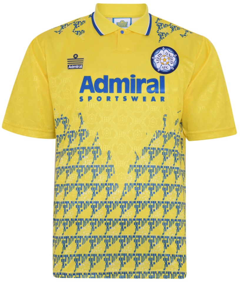 Camisa II Leeds United 1992 1993 Admiral retro